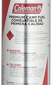 Coleman 32oz Premium Camping Fuel, All Season Efficient Fuel Canister, Ideal for Camping Lanterns & Stoves