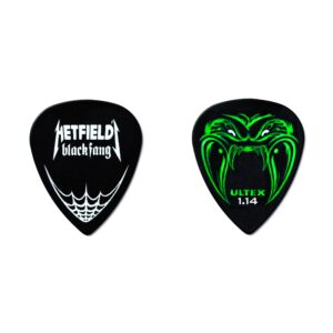 Dunlop PH112T1.14 Hetfield Black Fang, 1.14mm, 6 Picks/Tin