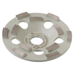 Bosch 2608602552 Diamond Grinding Head Expert for Concrete, 125mm Ø, 22.23mm x 4.5mm, Grey