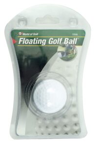 jef world of golf gifts and gallery, inc. floating golf ball (white)