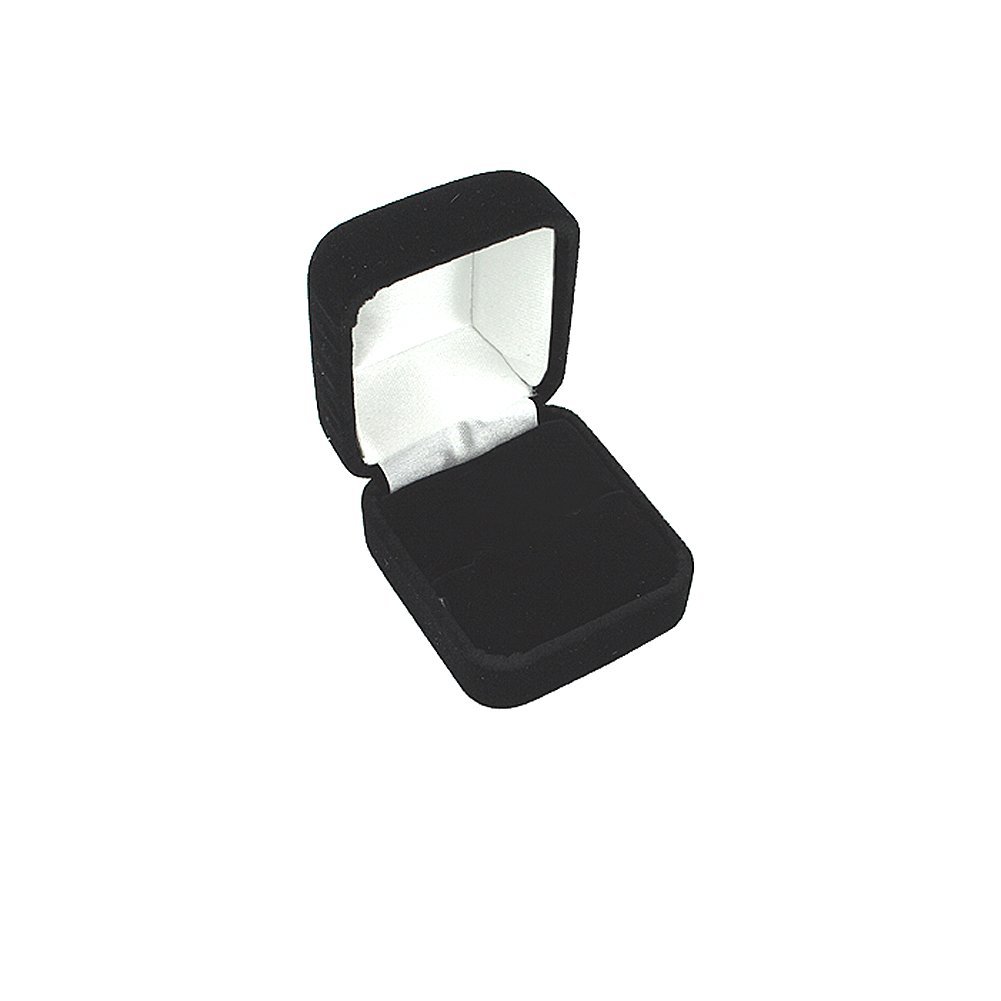 Black Velvet Ring Box