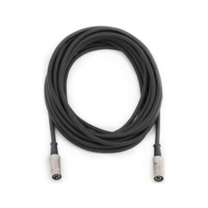 fender 25' 7-pin replacement din footswitch cable for super-sonic 22, twin and 100 head amplifiers