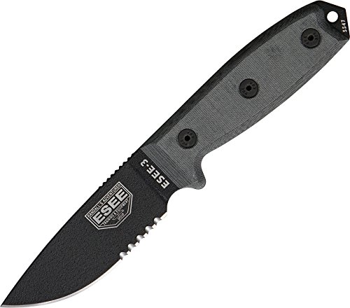 ESEE RC3S-BRK model 3 Part Serrated