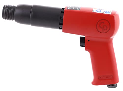 Chicago Pneumatic CP7150 - Air Hammer, Welding Equipment Tool, Construction, Heavy Duty, 0.401 Inch (10.2mm), Round Shank, Stroke 3.5 in / 89 mm, Bore Diameter 0.75 in / 19 mm - 2300 Blow Per Minute