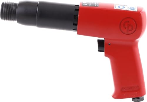 Chicago Pneumatic CP7150 - Air Hammer, Welding Equipment Tool, Construction, Heavy Duty, 0.401 Inch (10.2mm), Round Shank, Stroke 3.5 in / 89 mm, Bore Diameter 0.75 in / 19 mm - 2300 Blow Per Minute