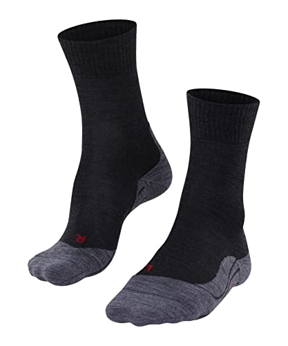 FALKE Women's TK5 Wander Hiking Socks, Crew Length, Light Padding, Athletic Sock, Breathable Quick Dry, Merino Wool, 1 Pair