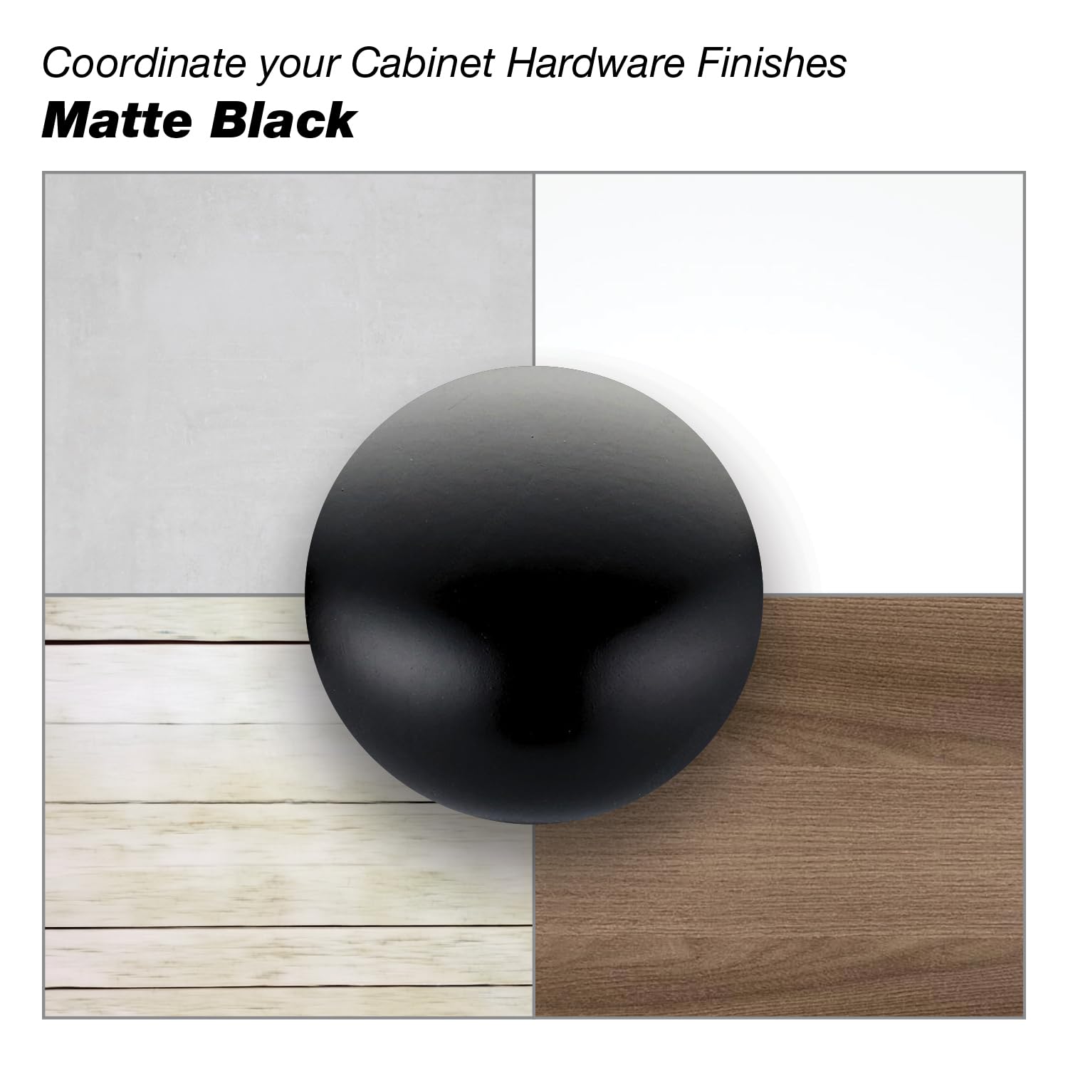 Richelieu Hardware 686900 4 1/2-inch (114 mm) x 1 5/8-inch (41 mm) Matte Black Modern Recessed Cabinet and Drawer Pull Handle for Kitchen, Bathroom, and Furniture