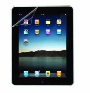 fellowes writeright screen protectors for apple ipad, 2 per pack, clear (9205701)