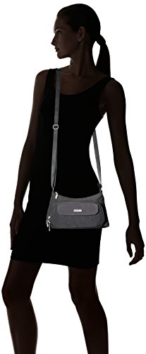 Baggallini unisex adult Everyday Bagg Handbags, Charcoal, One Size US