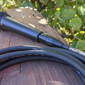 Pig Hog PHM15 High Performance 8mm XLR Microphone Cable, 15 Feet,Black