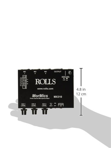 rolls, 3 3 Ch. Mic Mixer/Combiner (MX310)