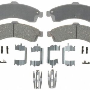 ACDelco Silver 14D882CH (19286140) Ceramic Front Disc Brake Pad Set with Hardware