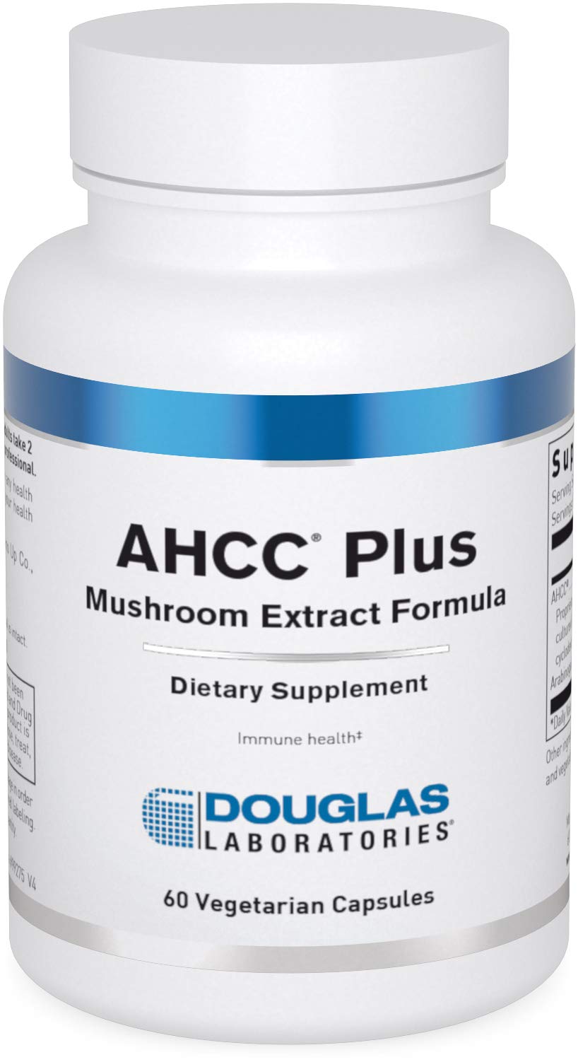 Douglas Laboratories AHCC® Plus | Mushroom Extract Formula with Arabinogalactin for Immune Support | 60 Capsules