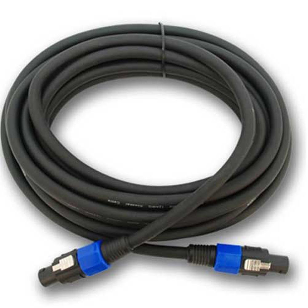 Seismic Audio - F12S25 - 25 Foot Speakon to Speakon PA/DJ Speaker Cable - 4 Conductor - 12 Guage