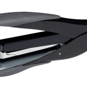 Rexel Easy Touch Low Force Stapler, 30 Sheet Capacity, Flat Clinch Stapling, Full Strip, Includes Staples, Metal Body, Black/Grey, 2102550