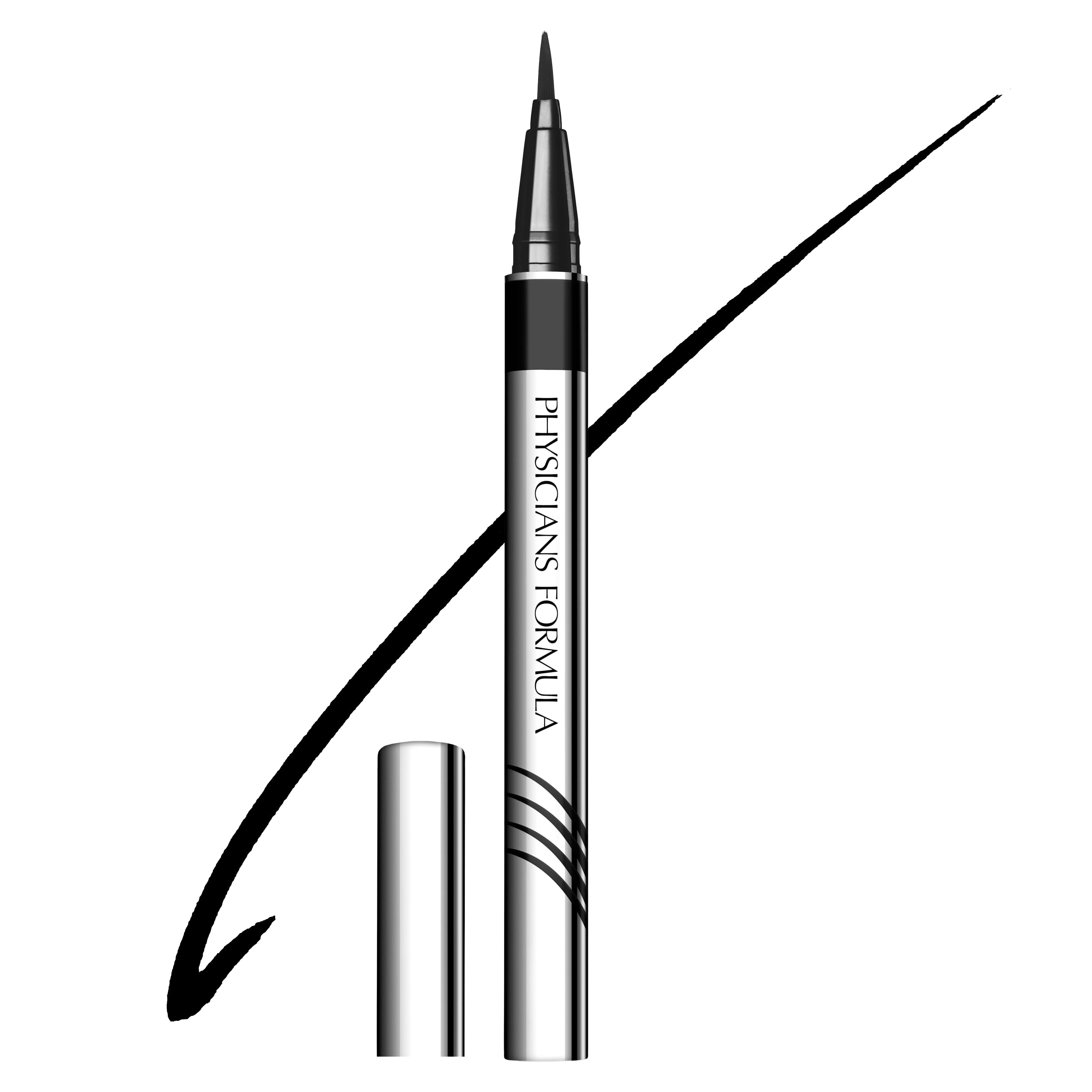 Physicians Formula Eye Booster 2-in-1 Lash Boosting Eyeliner + Serum, Ultra Black, 0.016 Fl Oz (Pack of 1)