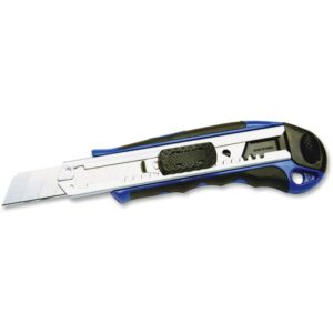 cosco snap off blade retractable utility knife (cos091514), blue