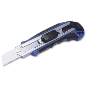 Cosco Snap Off Blade Retractable Utility Knife (COS091514), Blue