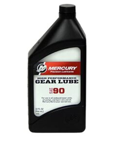 mercury sae 90 high performance gear lube