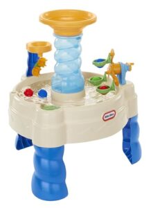 little tikes spiralin' seas waterpark play table, multicolor