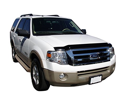 Auto Ventshade [AVS] Aeroskin Hood Protector | 2007 - 2017 Ford Expedition, Low Profile/Flush - Smoke | 322033