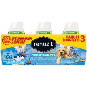 Renuzit Gel Air Freshener, Pure Breeze, 7 Ounce (3 Count)