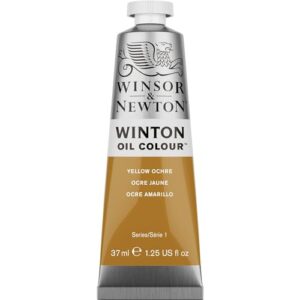 Winsor & Newton Winton Oil Color, 37ml (1.25-oz) Tube, Yellow Ochre