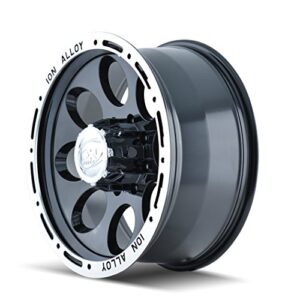 ION Alloy 174 Black Beadlock Wheel (15x8"/5x114.3mm)