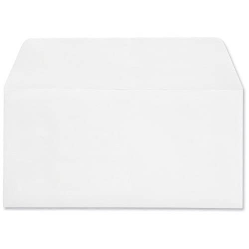 Q-Connect DL Envelope 100 gsm Plain Peel and Seal - White, Pack of 500