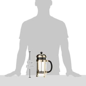 Bodum Chambord Coffee Maker, 34 Oz, Gold