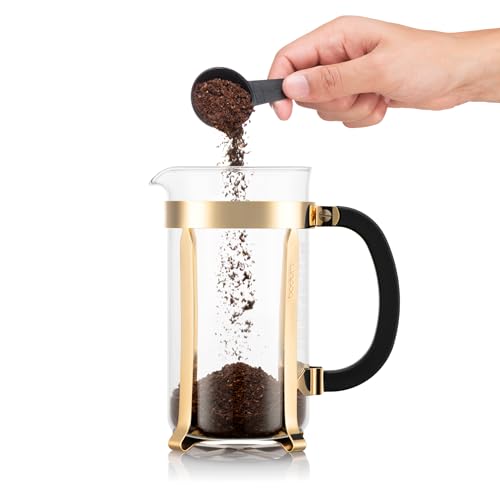 Bodum Chambord Coffee Maker, 34 Oz, Gold