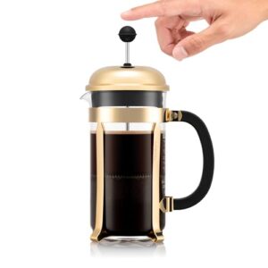 Bodum Chambord Coffee Maker, 34 Oz, Gold