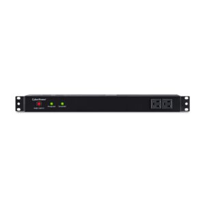 cyberpower rkbs15s2f12r rackbar surge protector, 120v/15a, 14 outlets, 15 foot power cord, 1u rackmount