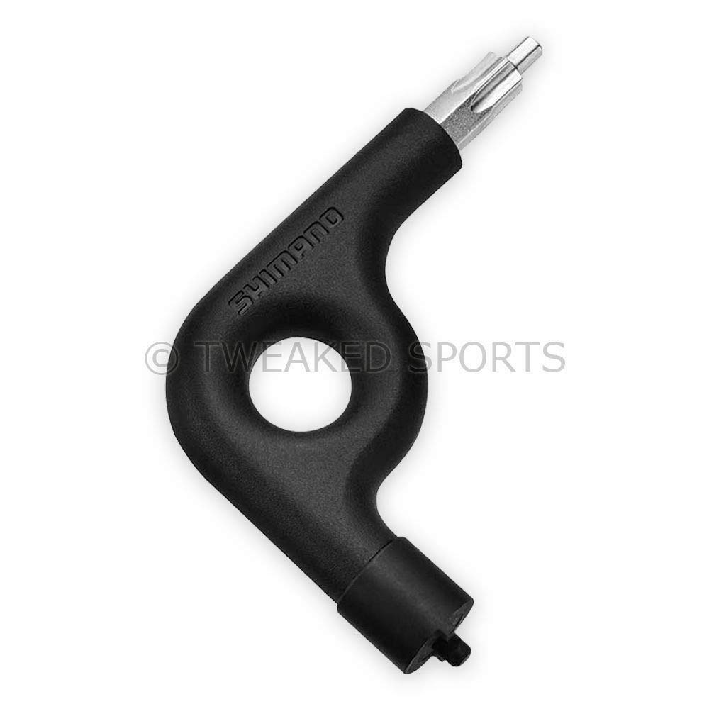 Shimano Tl-Fc22 T-40 Hexalobular Chainring Bolt Backing Tool Black, One Size