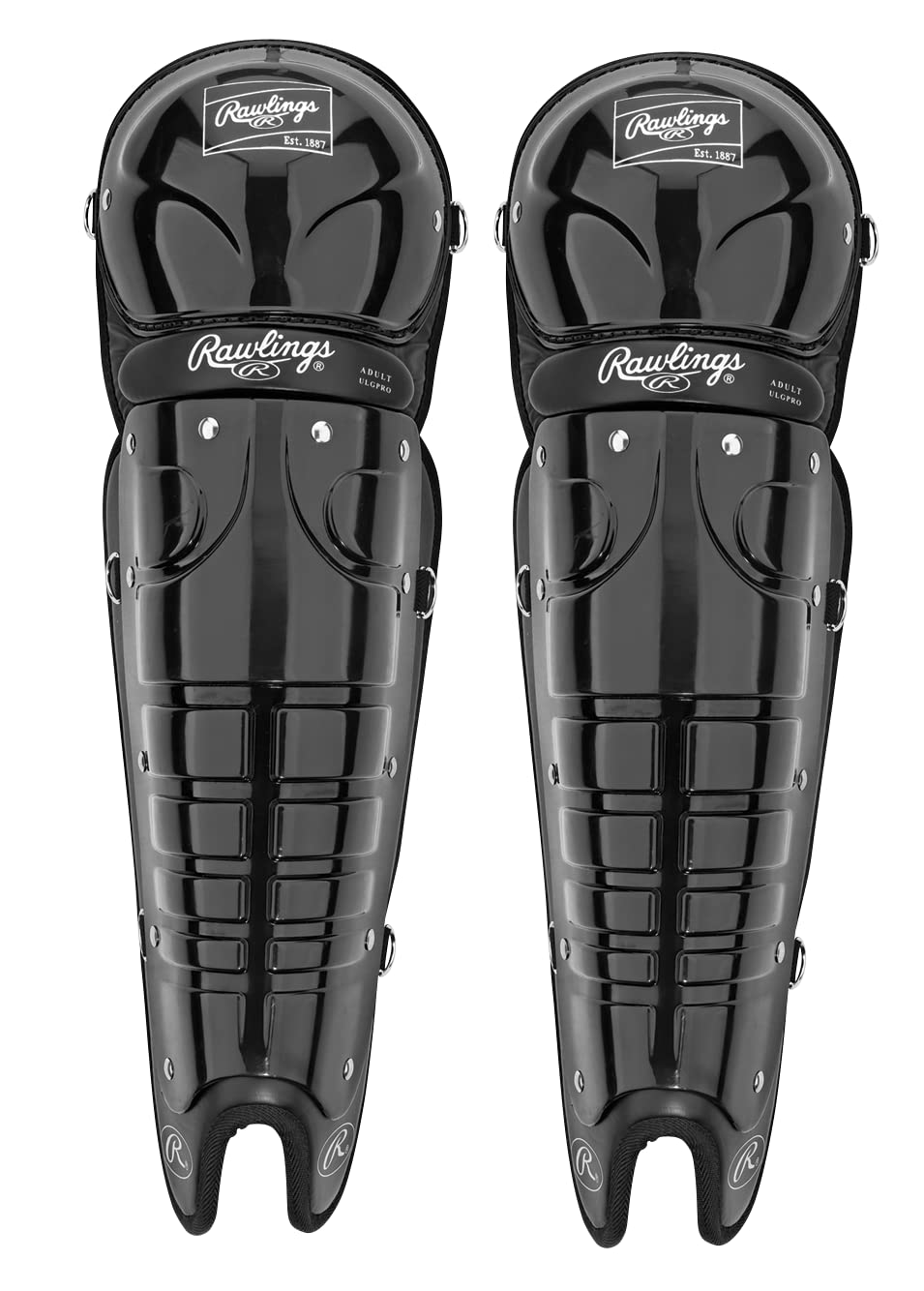 Rawlings | ULGPRO Umpire Leg Guards | 17.5" | Black