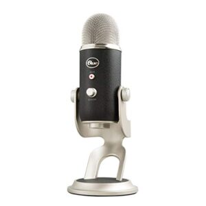 blue 1967 yeti pro usb condenser microphone, multipattern