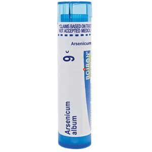 Boiron Arsenicum Album 9c, Homeopathic Medicine for Food Poisoning, 80 Pellets