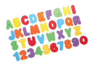 little tikes® foam letters & numbers, 36 count, educational alphabet counting colorful kids children girls boys ages 3+