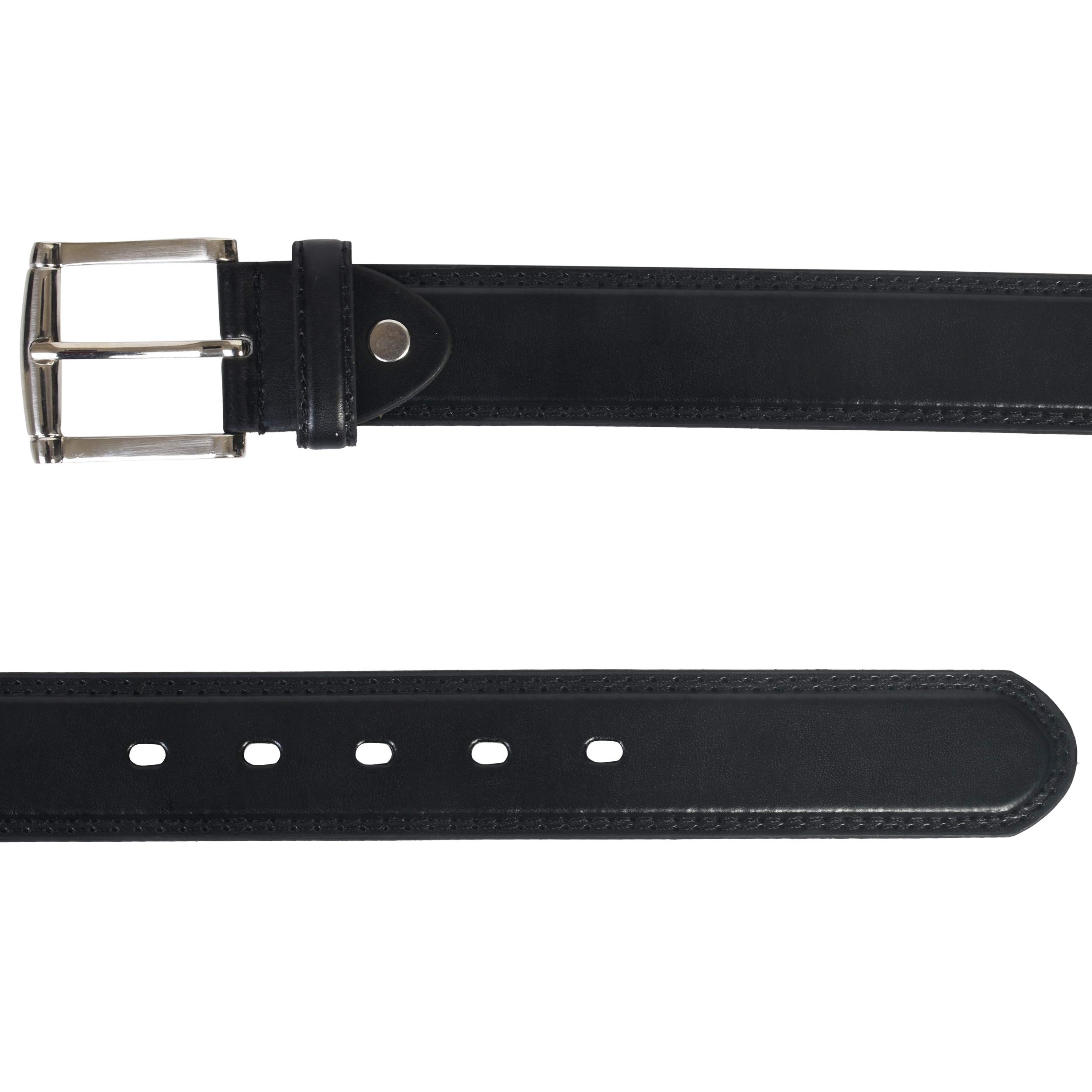 BIG & TALL - Men's Leather Belt, size 54-56