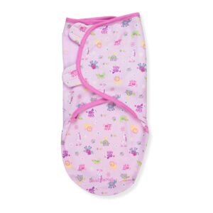 Summer Swaddleme Adjustable Infant Wrap, Girl Jungle Chic