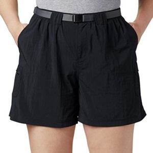 Columbia Women's Sandy River Cargo Short Shorts, black, Mx6