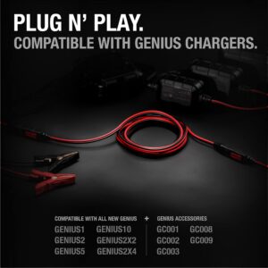 NOCO GC004 X-Connect 10-Foot Extension Cable Accessory Genius Smart Battery Chargers