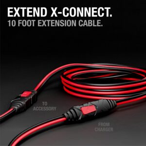 NOCO GC004 X-Connect 10-Foot Extension Cable Accessory Genius Smart Battery Chargers