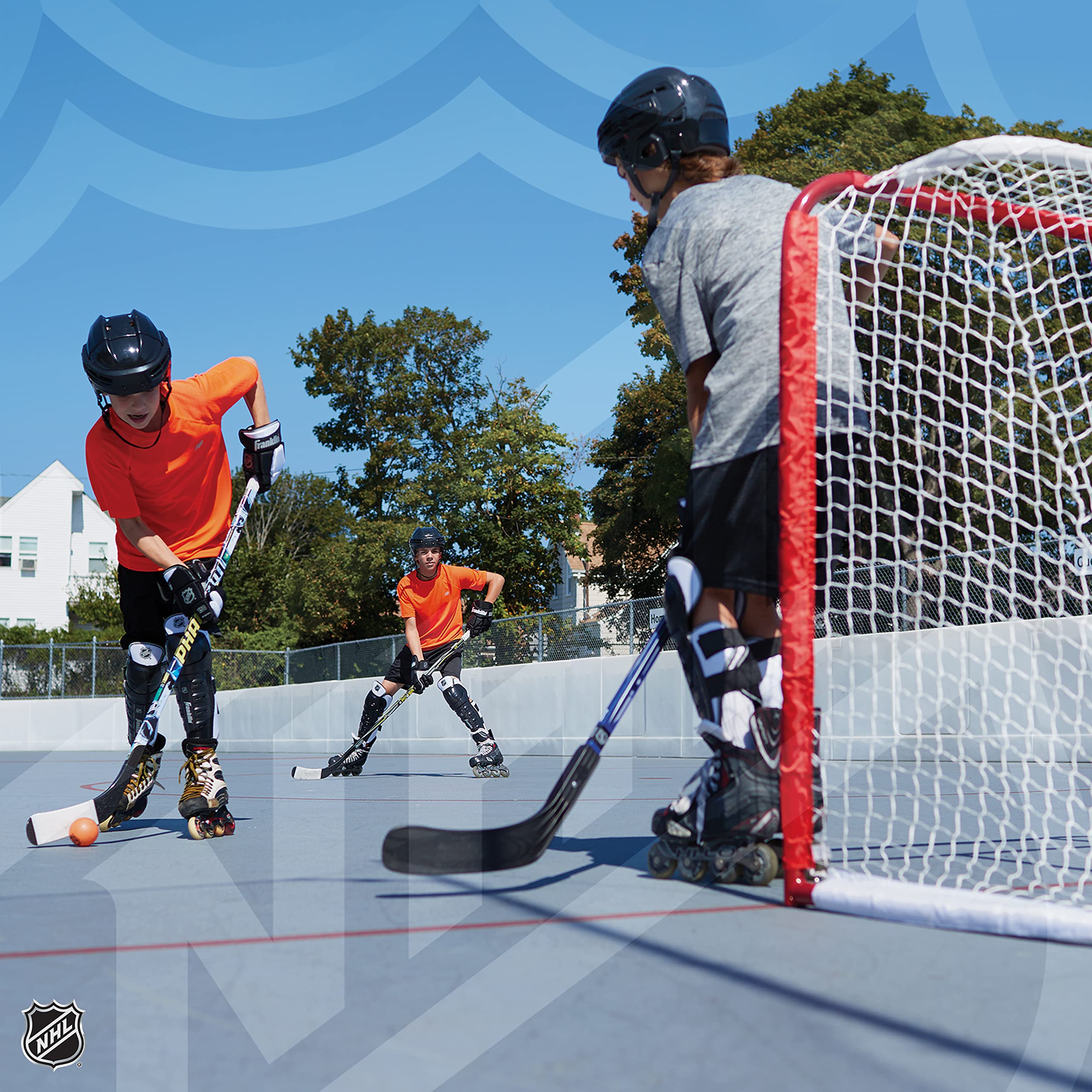 Franklin Sports Hockey Goal - NHL - Steel - 50 x 42 Inches