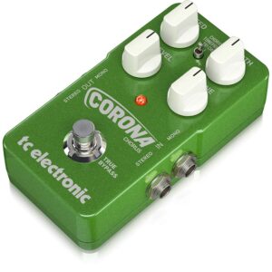 TC Electronic CORONA CHORUS TonePrint-Enabled Chorus Pedal with 2 Built-In Choruses, Tone Adjustment Control and Stereo I/O