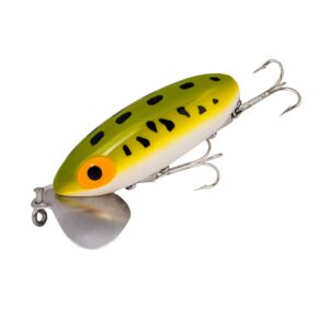 Arbogast Triple Threat Fishing Lure, Includes 2 Jitterbug Lures and 1 Hula Popper Lure, Freshwater Fishing Lures and Accessories