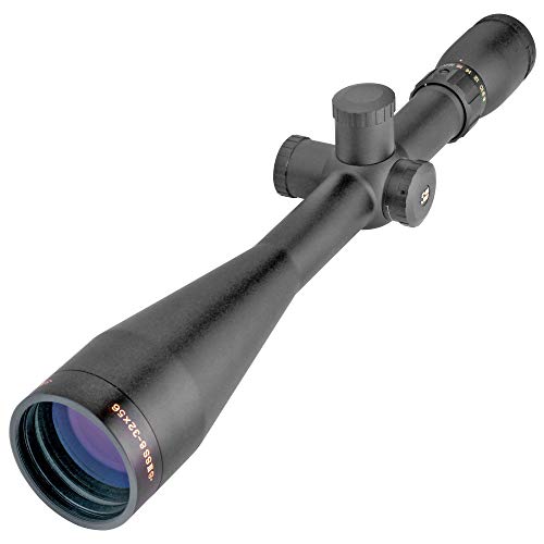 Sightron 25147 SIII LR Riflescope 8-32x56mm, Dot Reticle Target Knobs