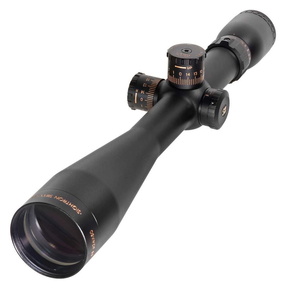 Sightron 25127 SIII 30mm Riflescope 6-24x50mm, Long Range MOA Reticle