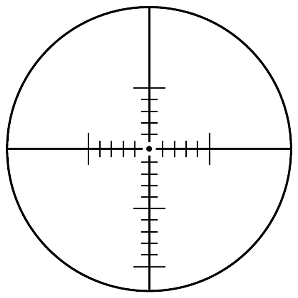 Sightron 25127 SIII 30mm Riflescope 6-24x50mm, Long Range MOA Reticle