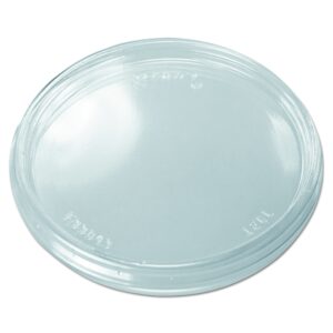 dart 12clr clear non-vented lid (case of 1000)